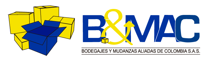 Logo Bymac, empresa de servicio de bodegaje y mudanzas en Bogotá